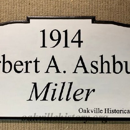 420 Trafalgar Road Plaque