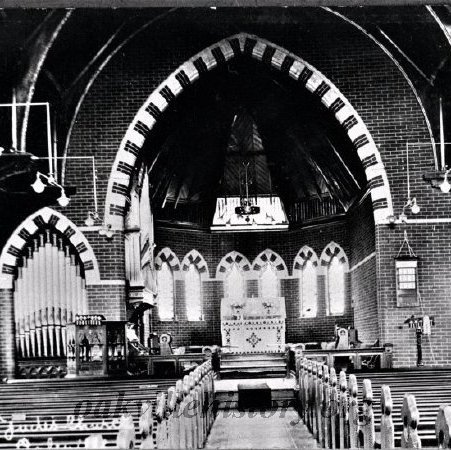Interior of St. Jude's Church