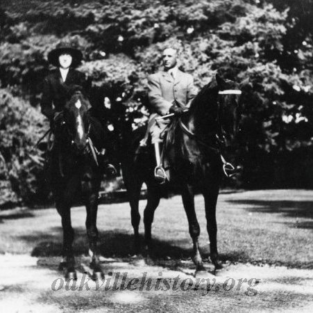 WS Davis on horseback