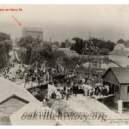 Tannery On Navy St. 1894 Owned By Wilbur Marlatt