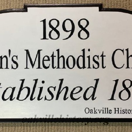 Munns United Church Plaque