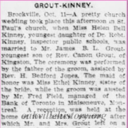 Grout-kinney Wedding, Oct 11