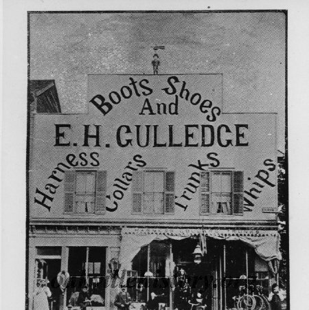 E. H. Gulledge shop on Lakeshore Road, 1897