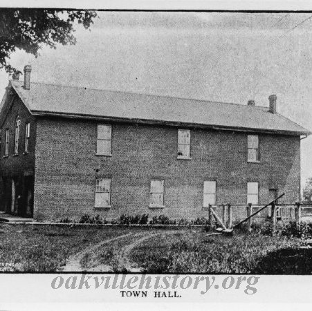 The Original Town Hall, destroyed by fire