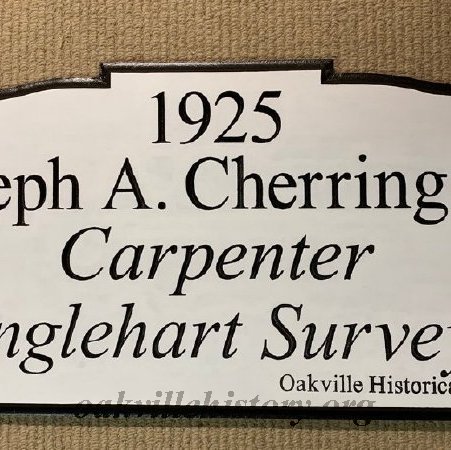 429 Inglehart Street South Plaque