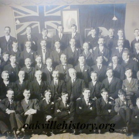 The Alert Bible Class, 1909. Dr.  Lusk is in the middle of the 2nd row