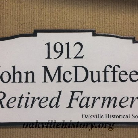279 Macdonald Road Plaque