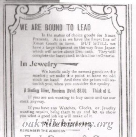 1897 Advertisement for F. J. Brown & Son, Cambridge