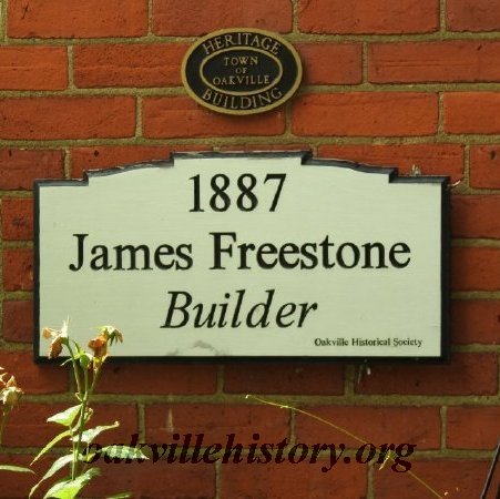 207 Freestone Street plaque