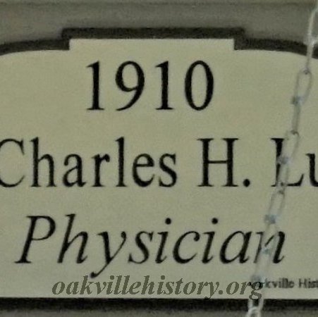 301 Palmer Avenue Plaque