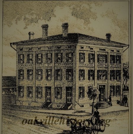 The Canadian Hotel  Built 1852  Corner of Navy and Robinson