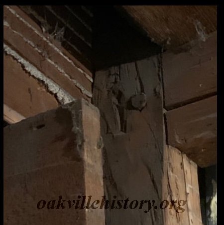 Oak Pins,  aka Treenails,  Used To Hold The Post & Beam Construction