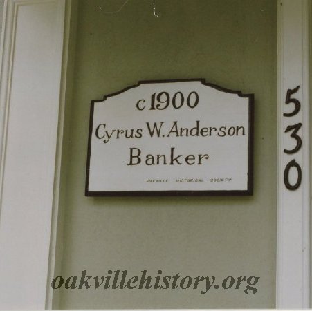 Carson Lane #530- Cyrus Anderson House